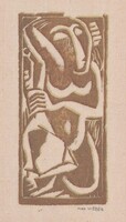 Nude with Upraised Arm, Max Weber, 1919-1920