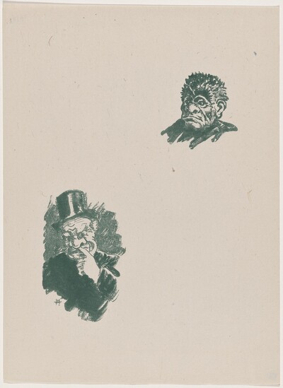 Deux croquis