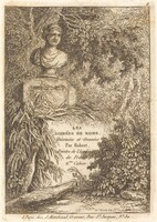 The Portrait Bust, Hubert Robert