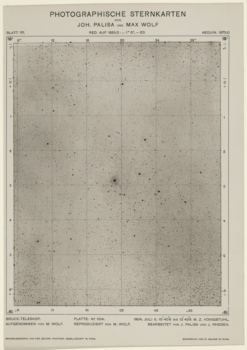 Photographische Sternkarten (July 6, 1904)