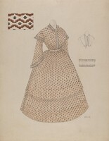 Dress, Edith Miller, c. 1937