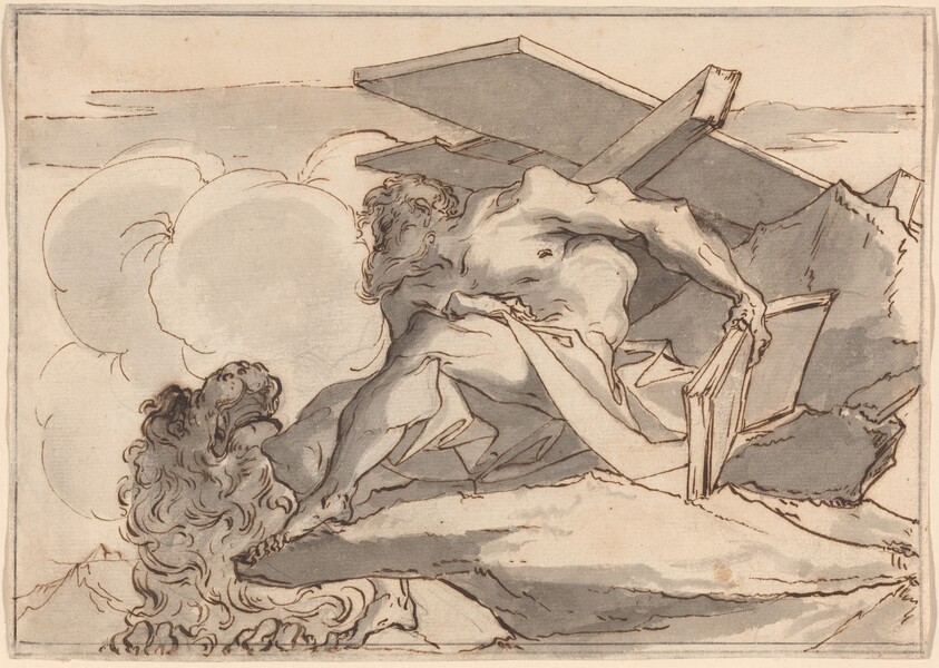 Saint Jerome in the Wilderness
