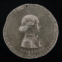Sigismondo Pandolfo Malatesta, 1417-1468, Lord of Rimini 1432 [obverse], Pisanello, 1445