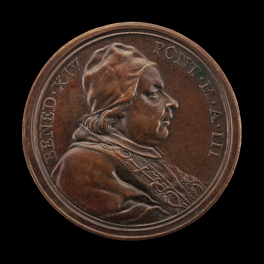 Benedict XIV (Prospero Lorenzo Lambertini, 1675-1758), Pope 1740 [obverse]