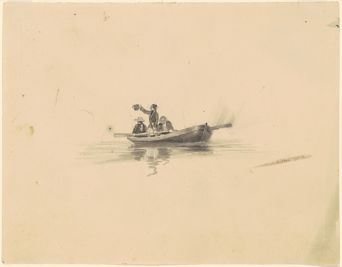 Men in a Rowboat