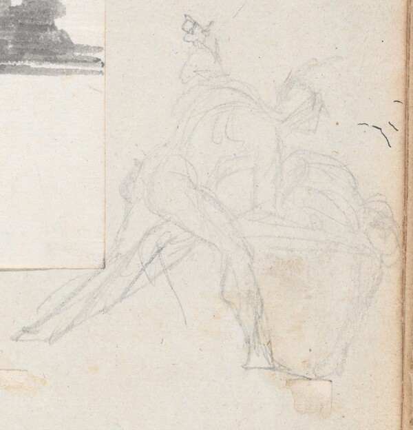 Man Reaching into a Large Basket