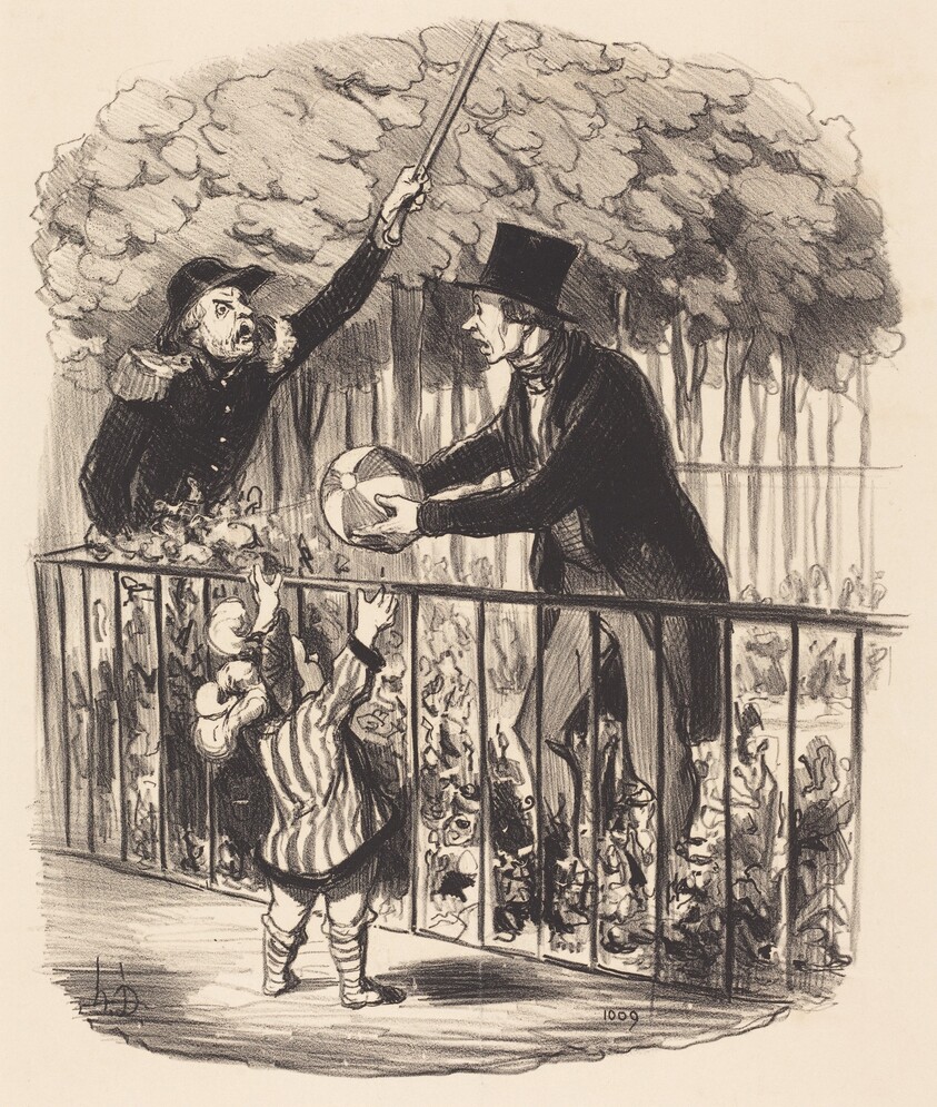 Mais puisque j'vous dis que c'est son ballon...