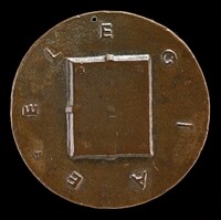 Closed Book [reverse], Matteo de' Pasti, c. 1454