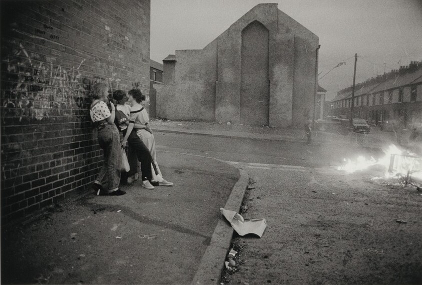 NORTHERN IRELAND. Belfast. Summer evening.