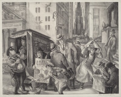 Wall Street at Noon