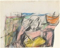 Woman I, Willem de Kooning, 1952