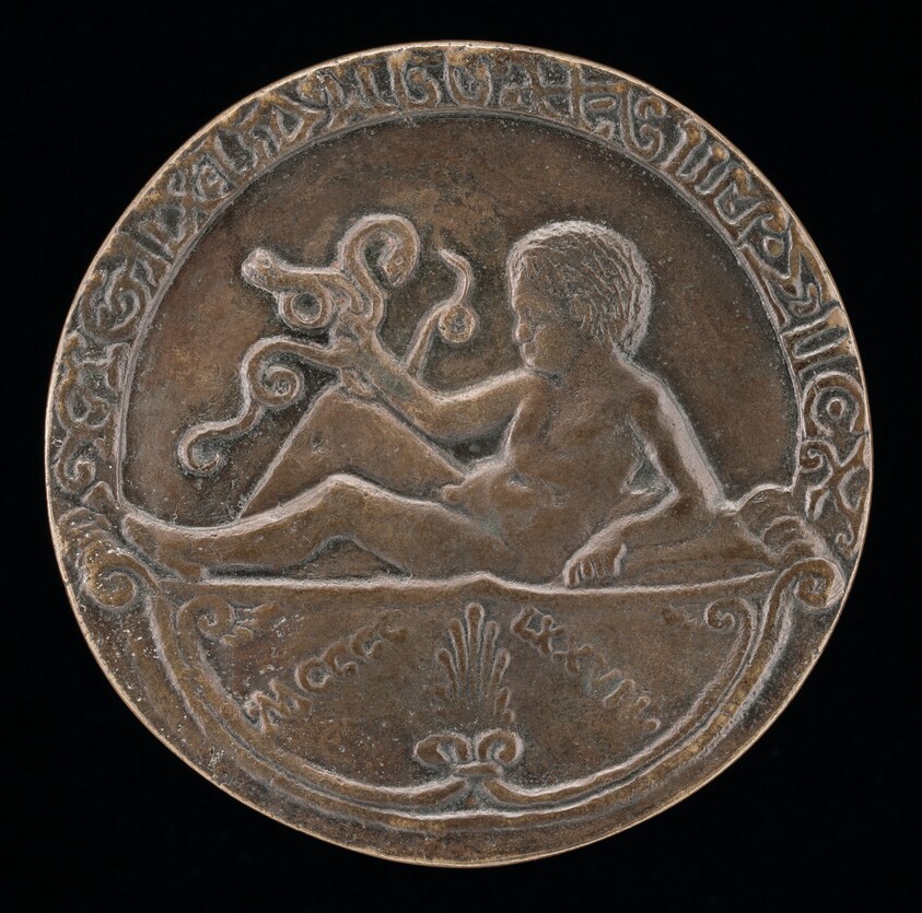 Alfonso as Infant Hercules [reverse]
