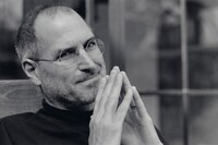Steve Jobs at His Home in Palo Alto, California, on December 7, 2004, Shortly After Undergoing Surgery to Treat His Pancreatic Cancer, Diana Walker, December 7, 2004, printed 2024
