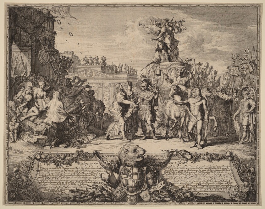 Uytrecht Herstelt (The Recapture of Utrecht, 1673)