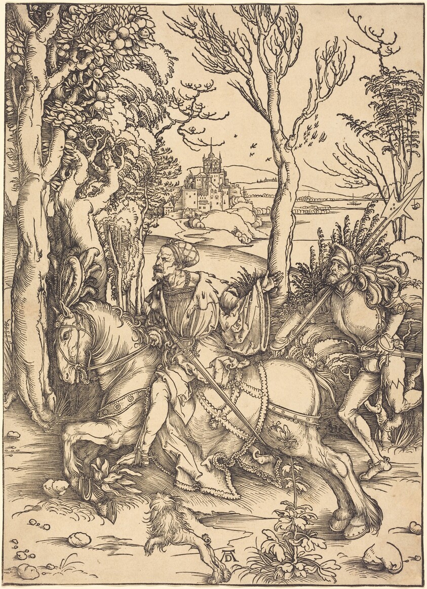 The Knight on Horseback and the Lansquenet