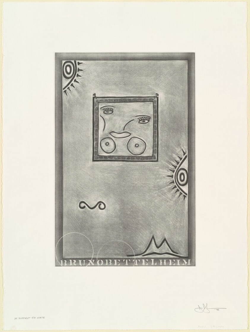 Untitled (White Mezzotint) [state proof of 5th state]