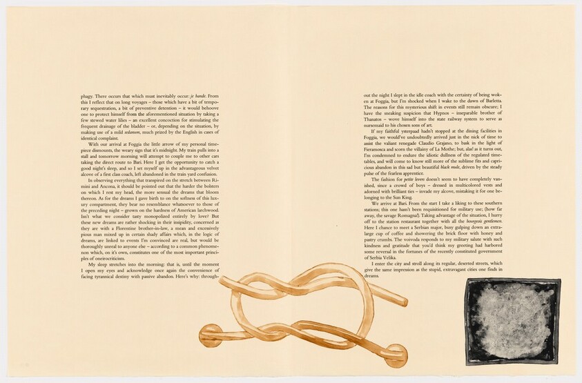 Plate (folio 12, side B, verso and recto) from The Departure of the Argonaut