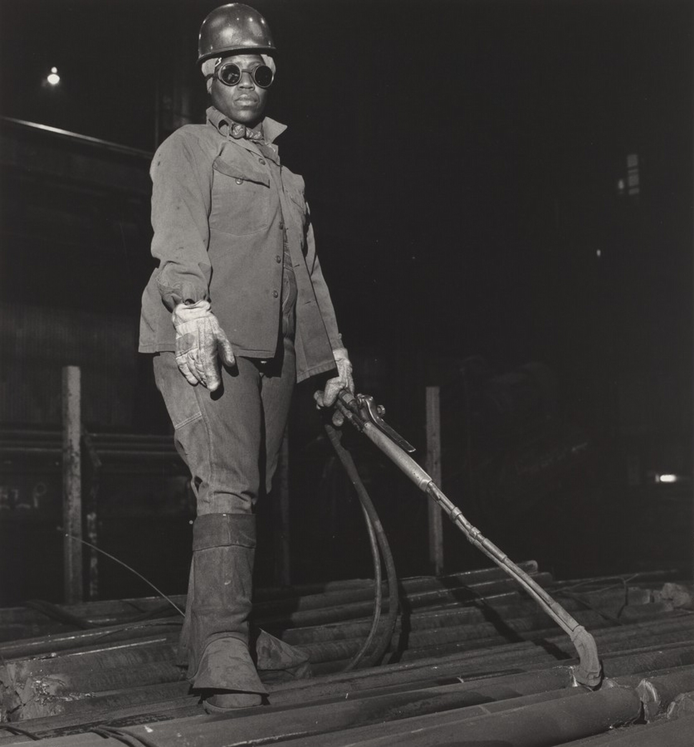Doris McKinney, Republic Steel, Milton Rogovin, 1978