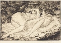 Les Demoiselles de la Marne, André Dunoyer de Segonzac, 1921