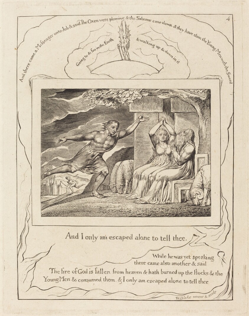 The Messengers Tell Job of His Misfortunes