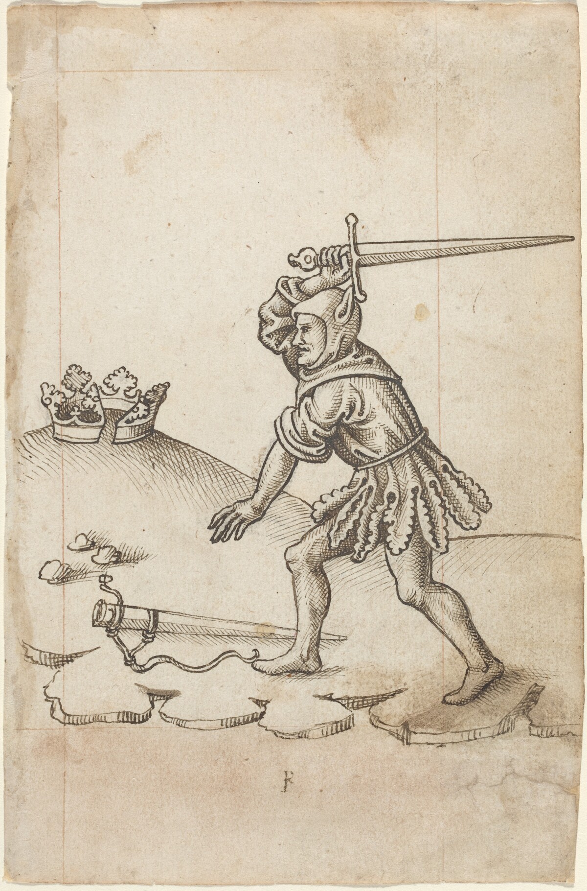 "Do Not Break the Crown" [fol. 43 recto]
