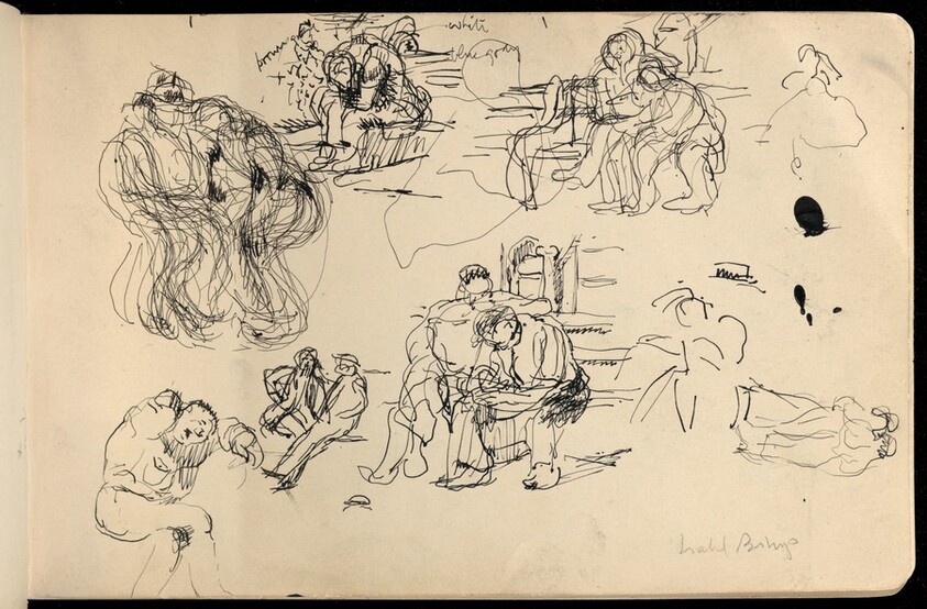 Isabel Bishop Early Sketchbook