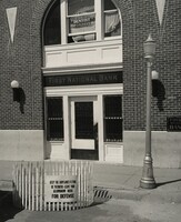 First National Bank, South Dakota, Dorothea Lange, 1941