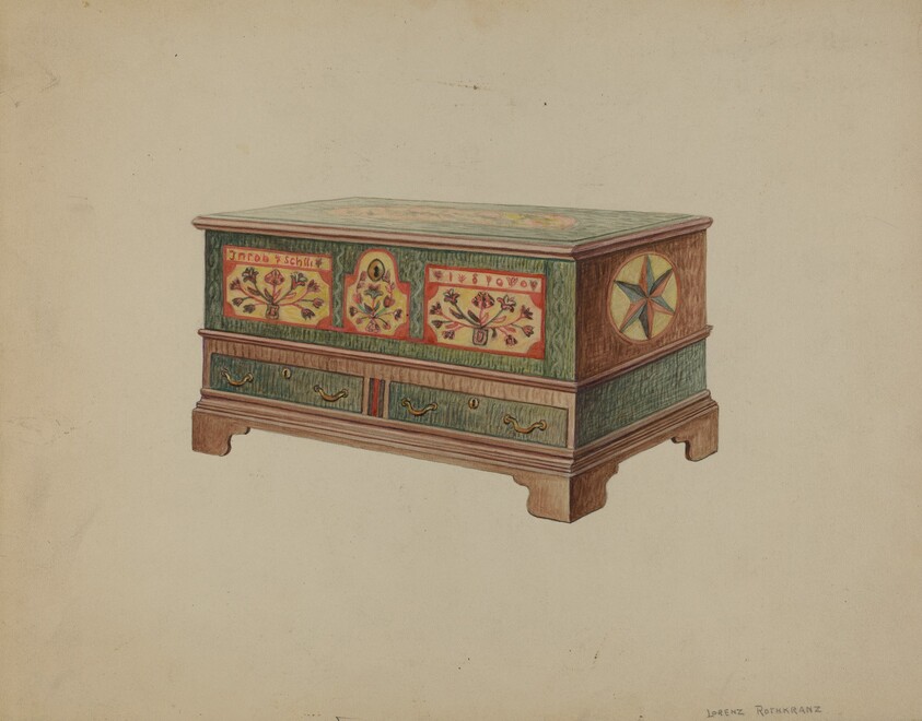 Pa. German Dower Chest