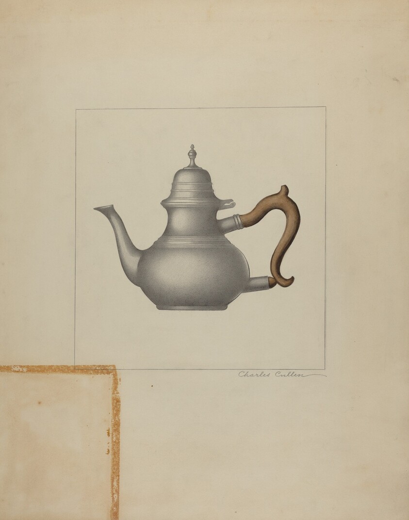 Pewter Teapot