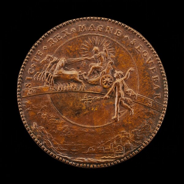 The Sun Driving Along the Zodiac [reverse]