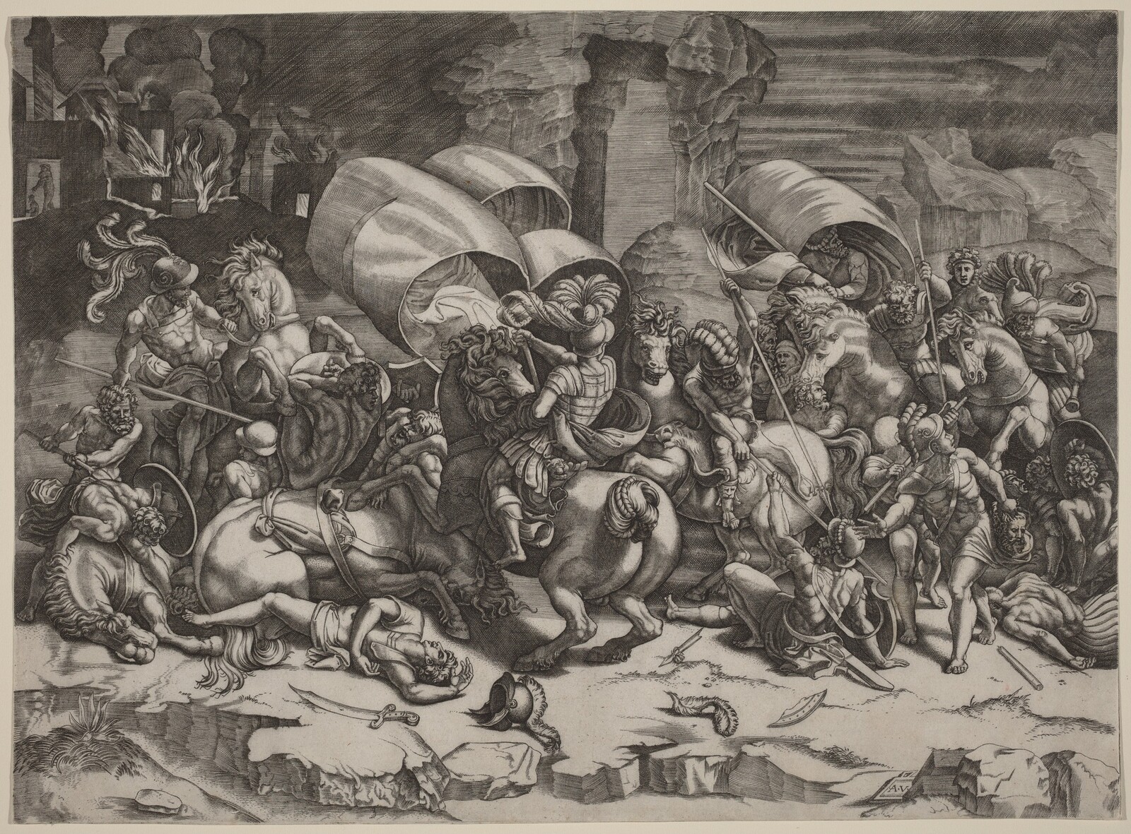 The Battle with the Cutlass