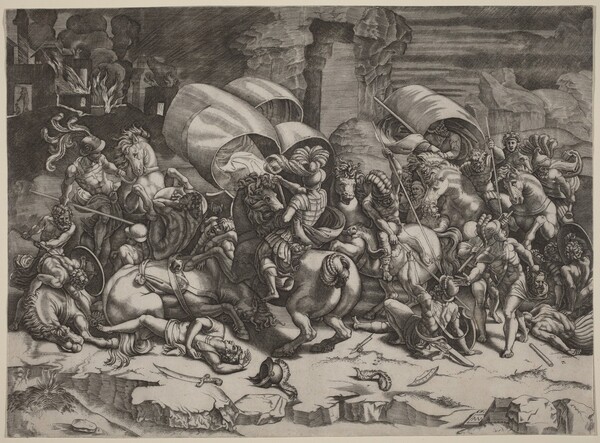 The Battle with the Cutlass