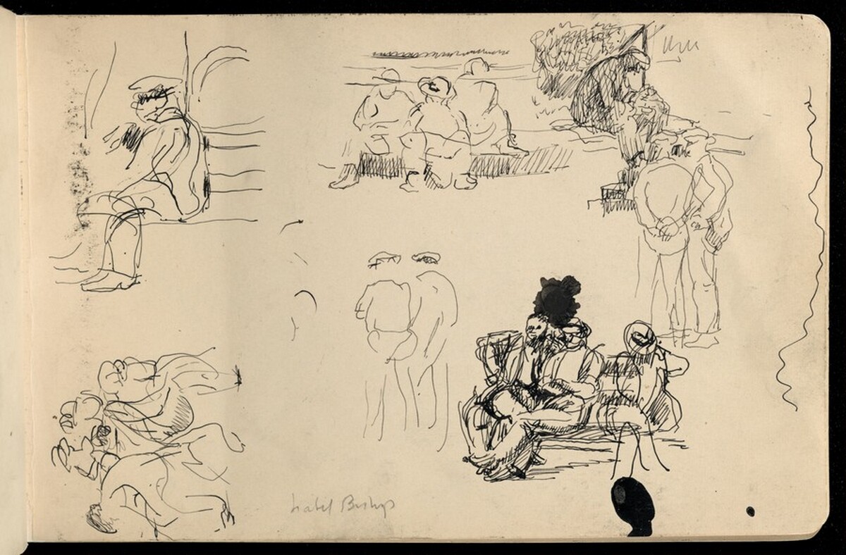 Isabel Bishop Early Sketchbook