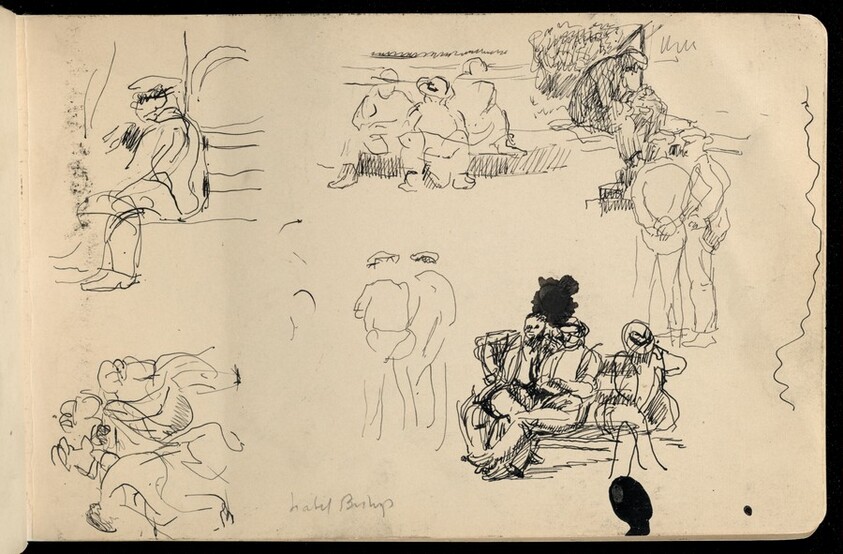 Isabel Bishop Early Sketchbook