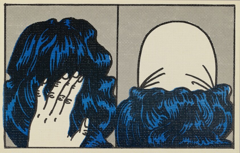 False Image Postcards