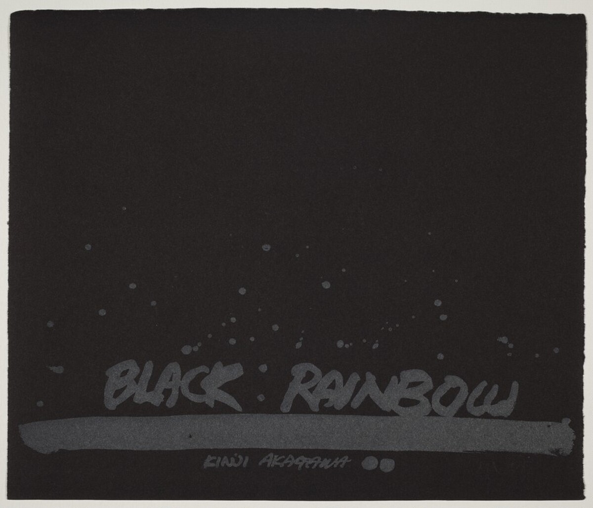 Black Rainbow I (Title Page)