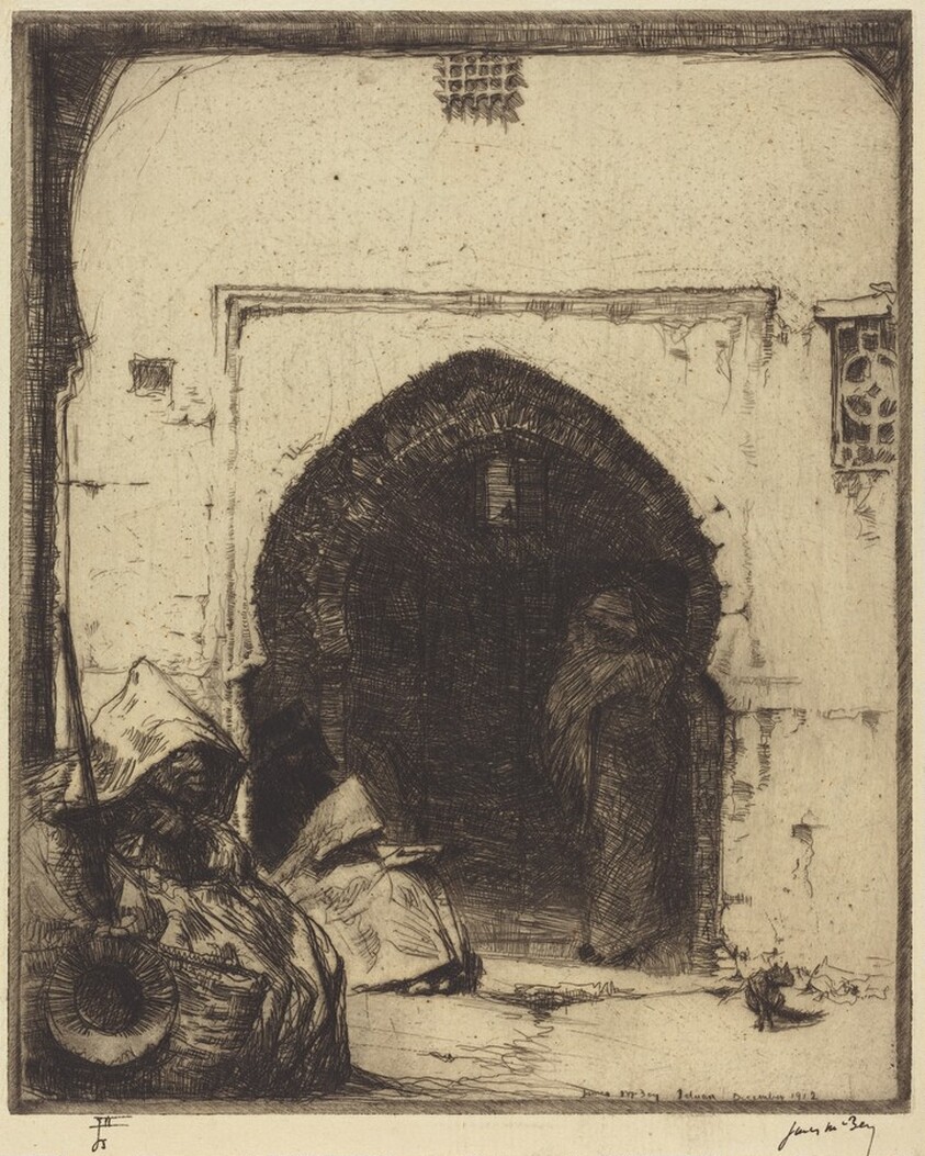 Beggars, Tetuan, No.2