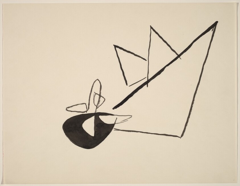 Sketch after "Four White Petals"