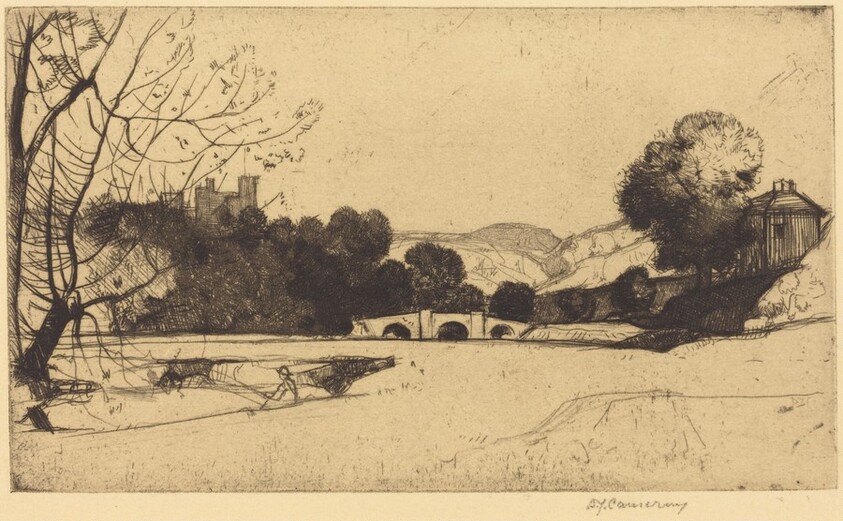 On the Wye at Haddon