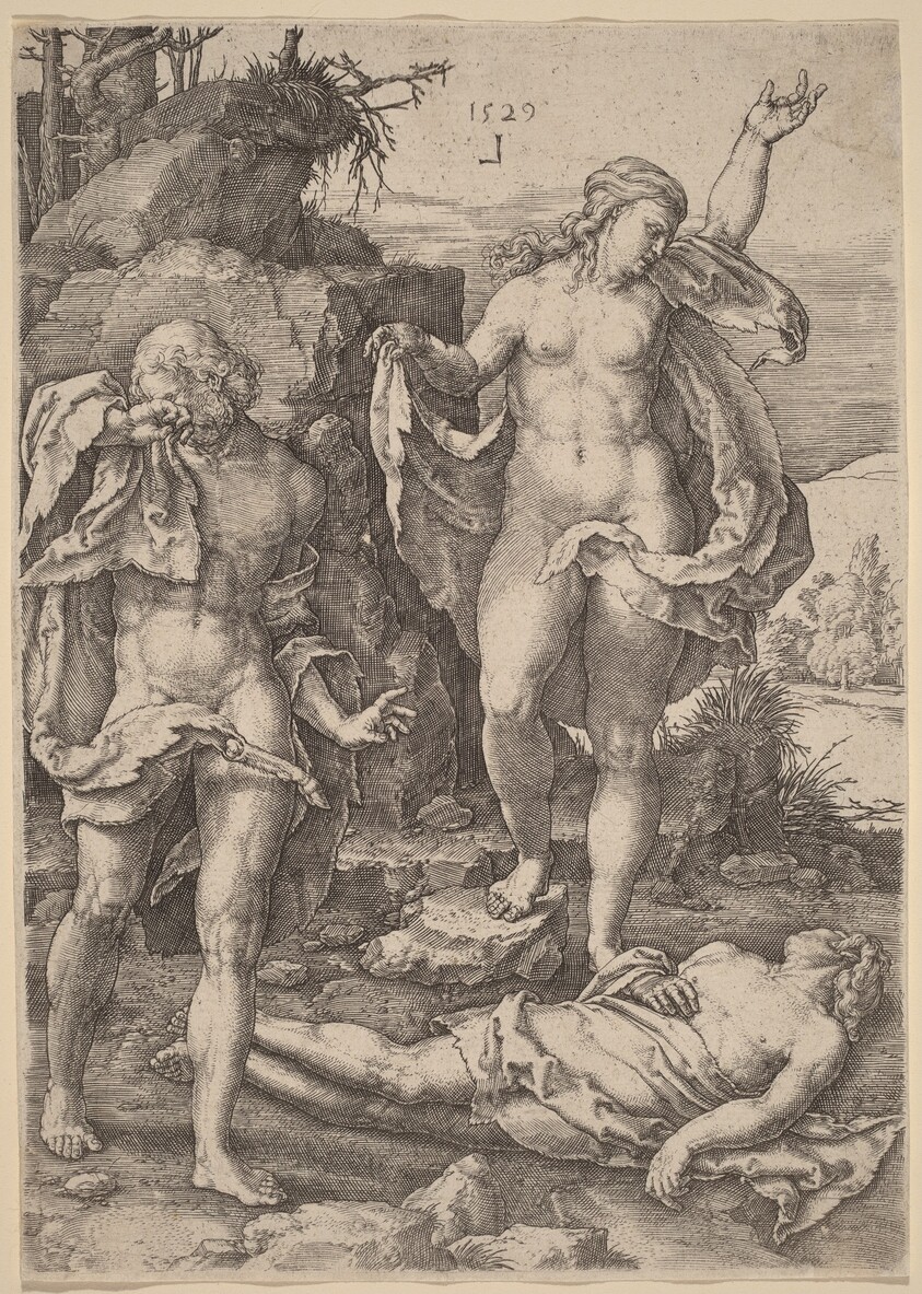 Adam and Eve Lamenting the Death of Abel