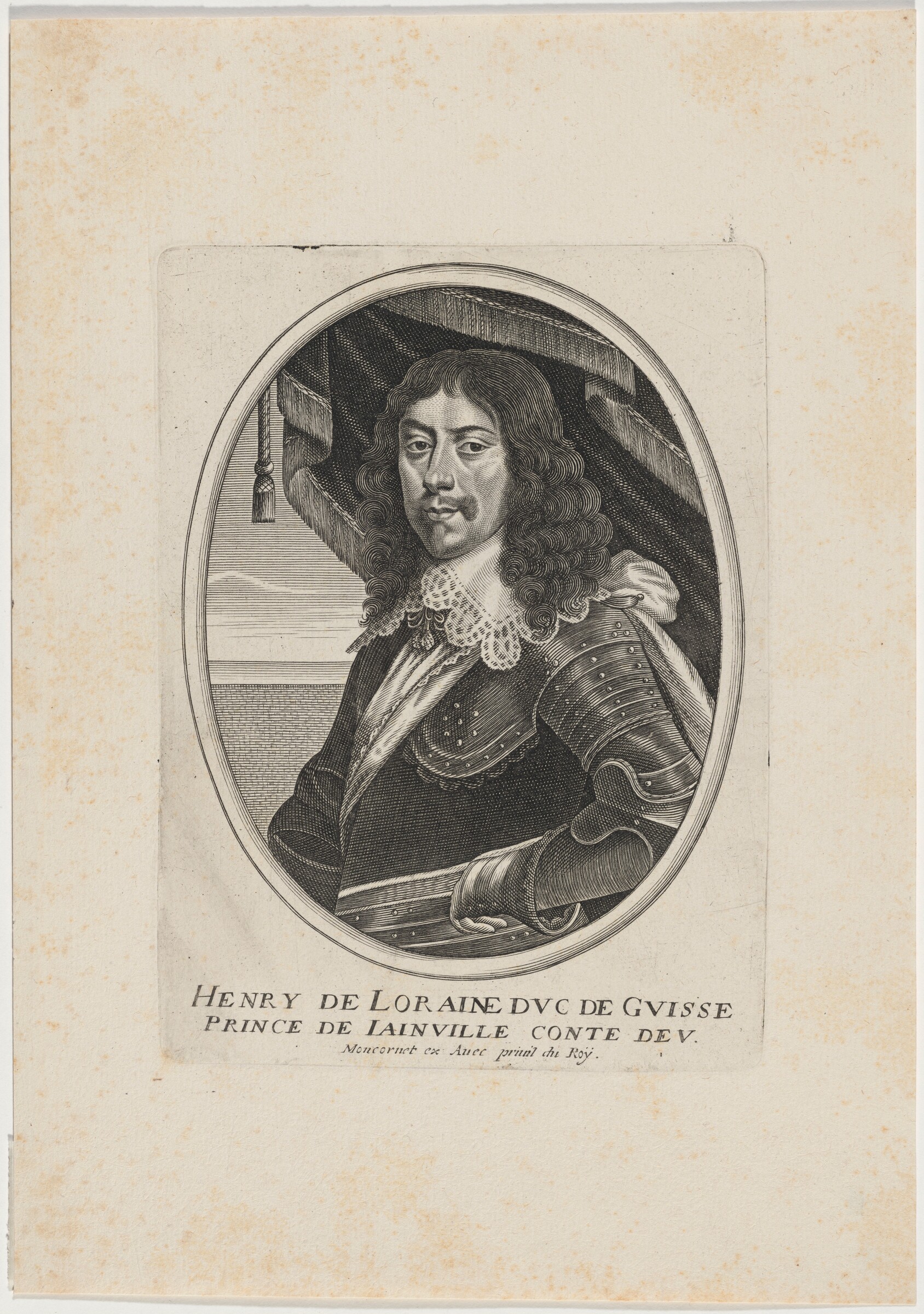 Henry de Lorraine, Fifth Duc de Guise, Balthasar Moncornet