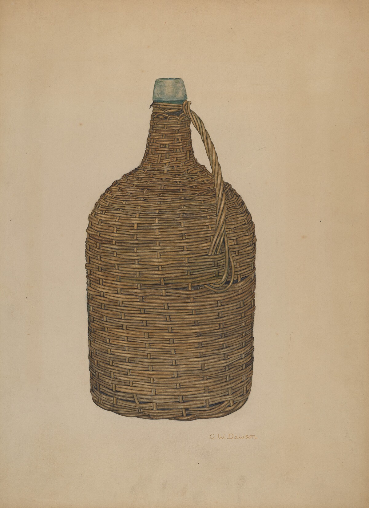 Wicker Demijohn