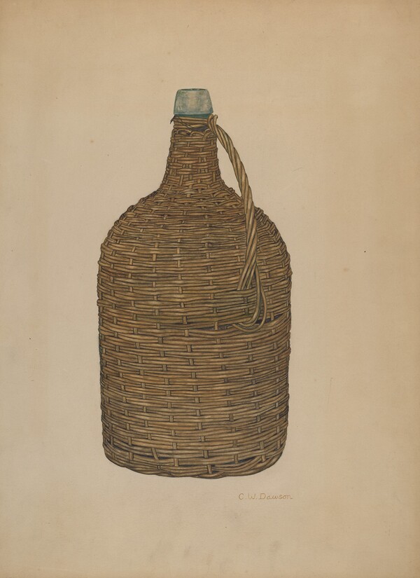 Wicker Demijohn