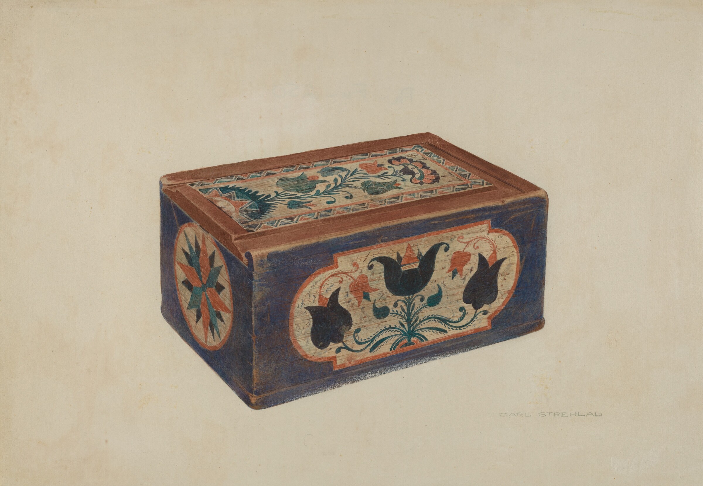Candle Box, Carl Strehlau, 1935/1942
