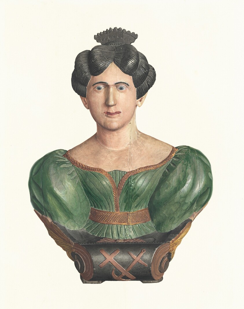 Female Figurehead Bust