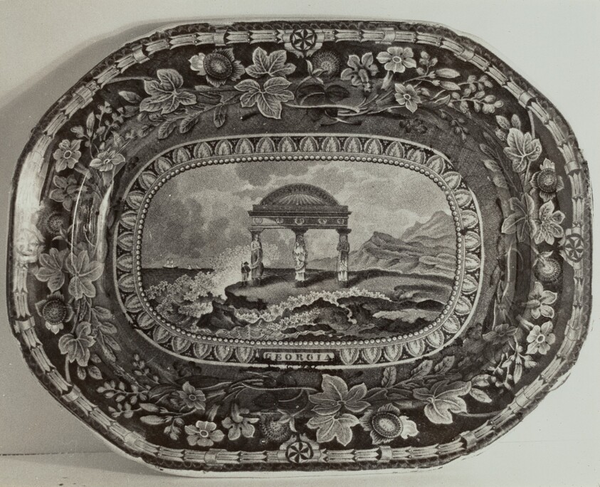 Platter - "Georgia Arms"