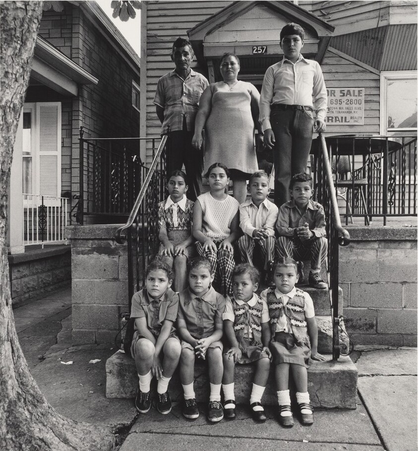 Puerto Rican Couple with Nine Children