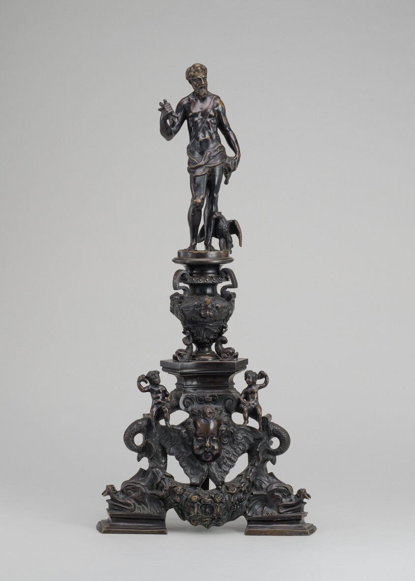 Andiron with Figure of Jupiter