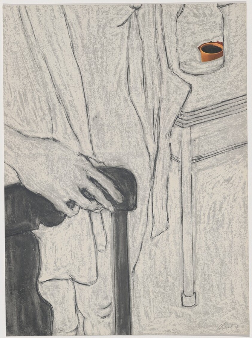 Coffee Mug from Partial Nude on White