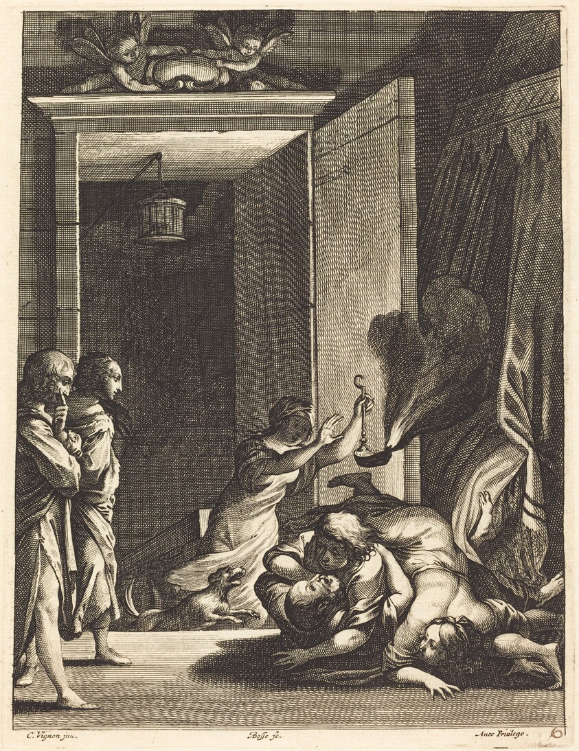 Illustration to Jean Desmarets' "L'Ariane"